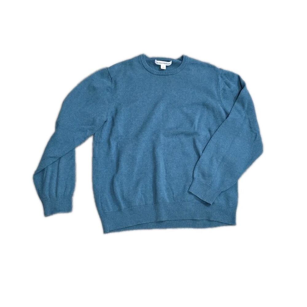 Amazon Essentials Women's Crewneck Sweater, 100% Cotton XL Turquoise Blue/Green